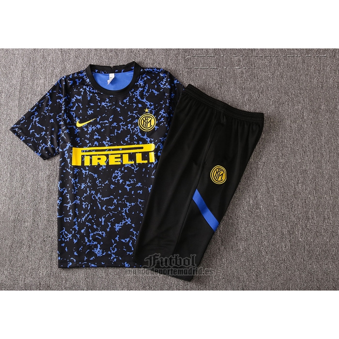 Chandal del Inter Milan Manga Corta 2020-2021 Azul